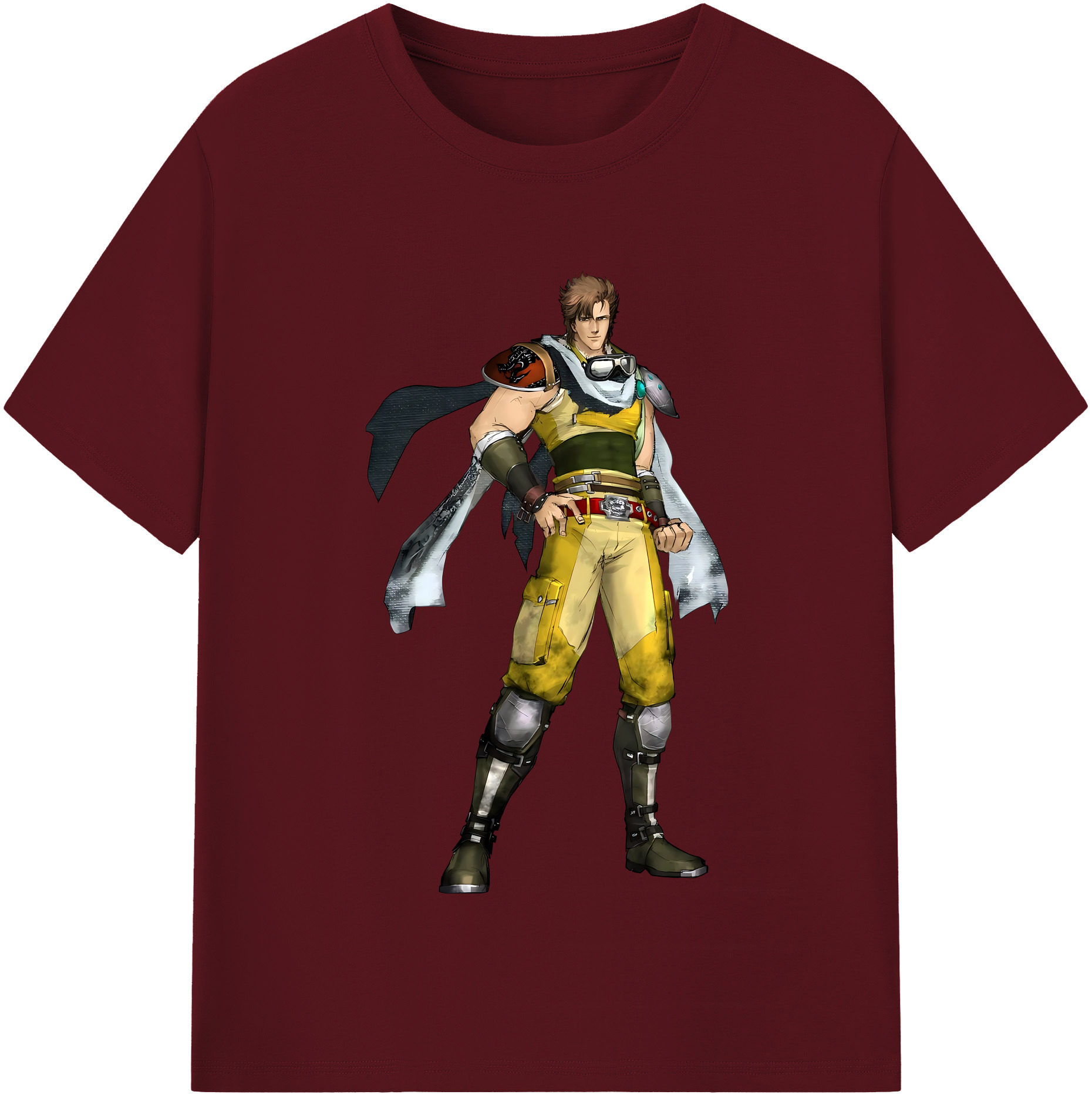 （画像用） 北斗の拳 Fist of the North Star 綿100％半袖Tシャツ（フロントプリント）